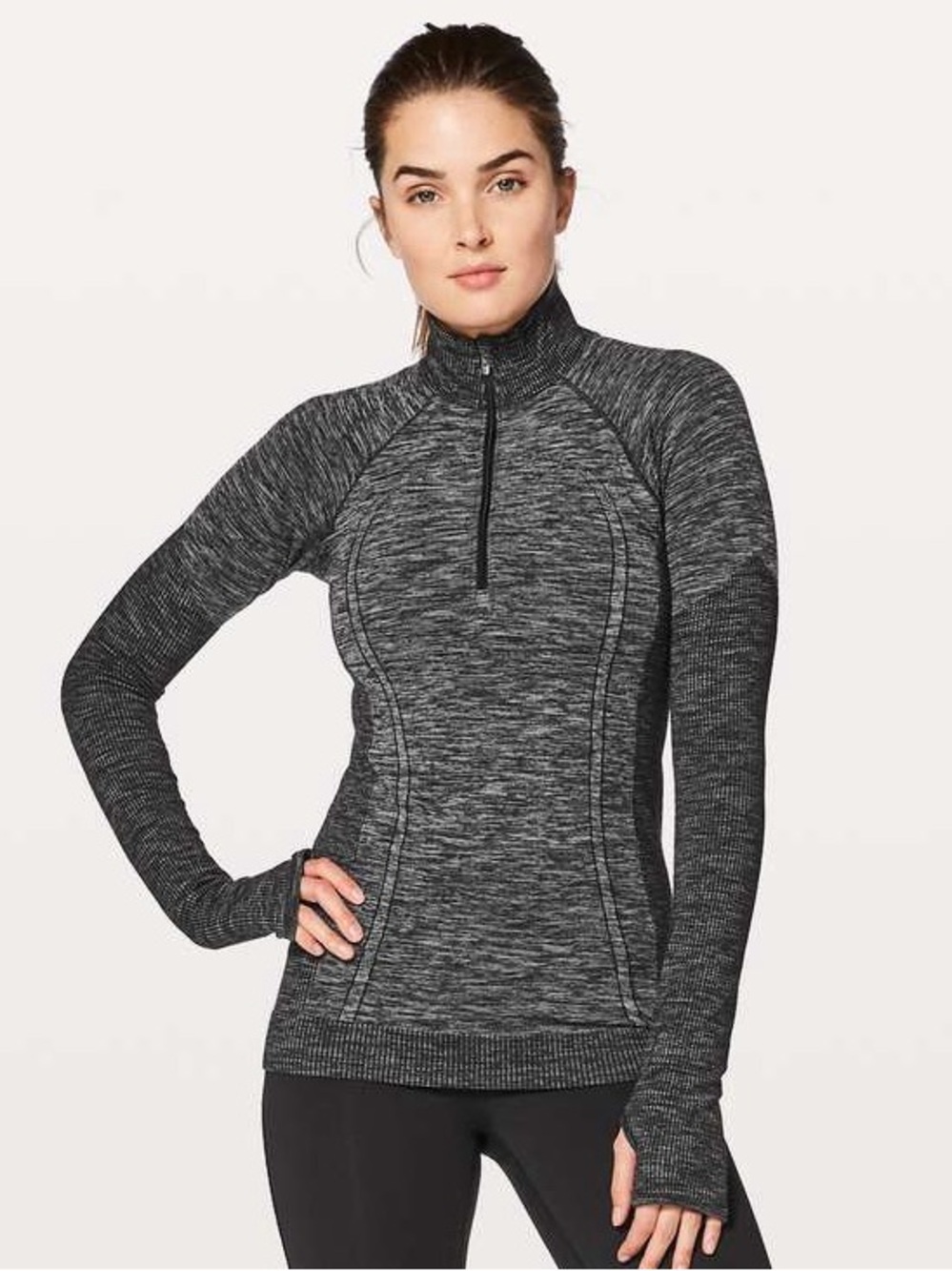 Lululemon Swiftly Wool 1/2 Zip Pullover